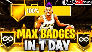 FASTEST WAY TO GET PLAYMAKING BADGES IN NBA 2K22 BEST PLAYMAKING BADGE METHOD IN NBA 2K22
