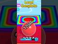 128AC Red Ball in 1024 Red Tile Impossible | Ball Run 2048 #ballgameshub 😱🔥 #shorts