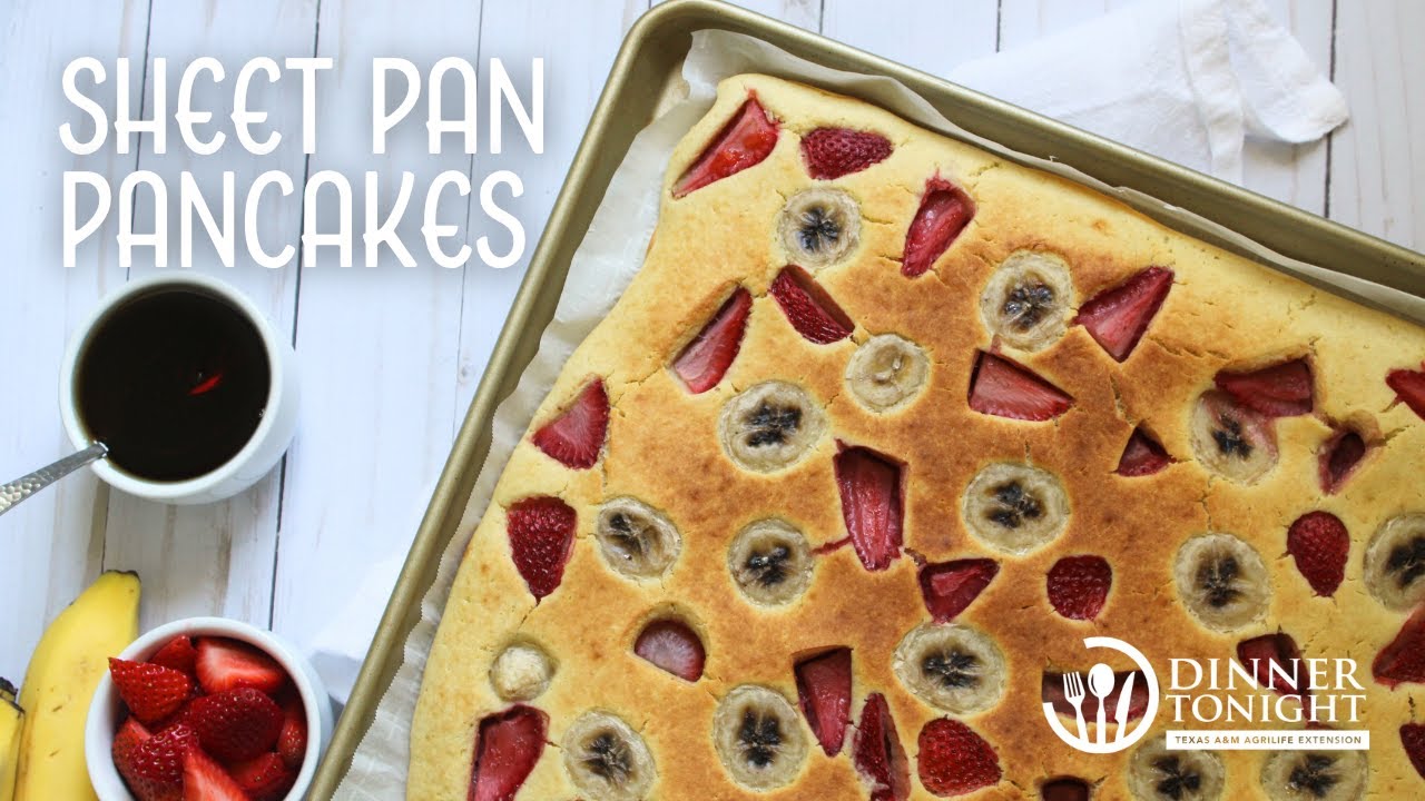 Sheet Pan Pancakes - The Country Cook