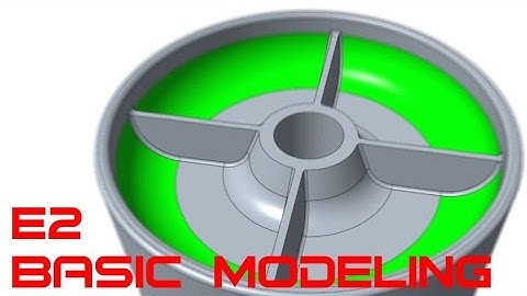 E2 PTC CREO Parametric 3.0 - Basic Modeling 2 Tutorial