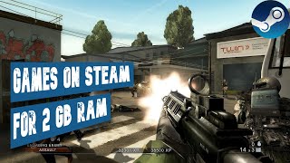 Top 50 Low-End Games For 2 GB RAM On Steam | Potato & Low-End Games