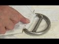 How to reinstall a sails corner ring