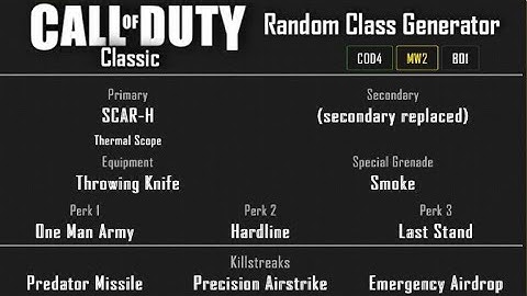 MW2 - Rundown Ground War Domination (35-17) Random Class Generator #47 [2020]