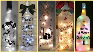 45 DIY Stunning Wine Bottles Decorations Ideas,DIY Bottles Decor Ideas,Wine Bottles Craft Ideas