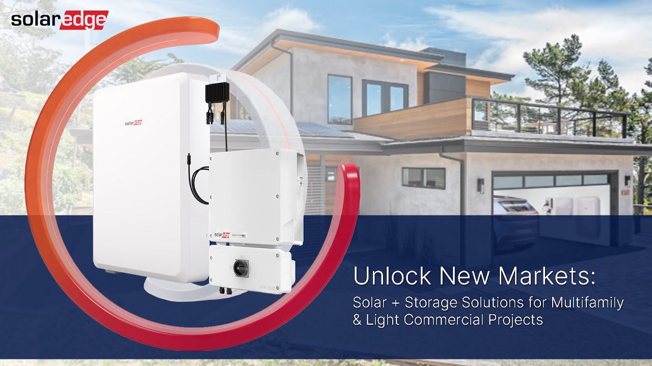 On-Demand Webinar: SolarEdge Solar + Storage Solutions for Multifamily ...