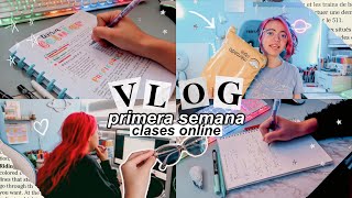 PRIMERA SEMANA de CLASES ONLINE estudiando QUIMICA FARMACEUTICA  vlog  DanielaGmr ✨