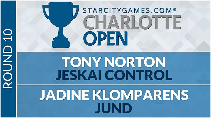 SCGCHAR - Round 10 - Tony Norton vs Jadine Klompar...
