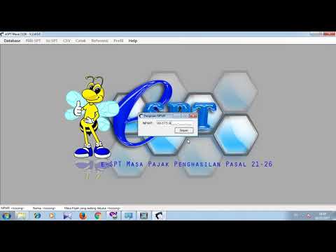 Cara Instalasi e SPT PPh Pasal 21 versi 2.4 | Panduan  menginstal e spt pph 21