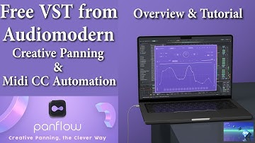 Audiomodern Panflow - Free Creative Panning & Midi CC Generation VST