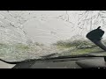 DESTRuCTIVE GORILLA HAIL! Llano, Texas on April 12, 2021