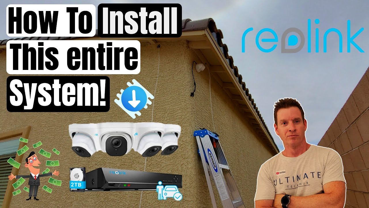 REOLINK 5MP POE CAMERA SETUP - ENTIRE SYSTEM QUICK & EASY! HOW TO 