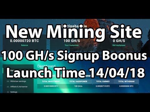 5000 Gh S Free Mining Bitcoin Mining Fast How To Earn Bitcoins For - 