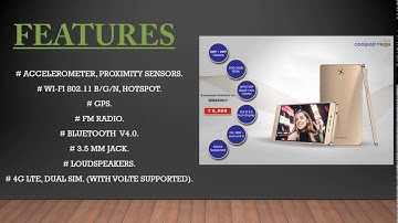 Coolpad Mega 2.5D Full Features and review.(See before you buy).