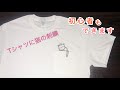 【無料図案のTシャツ刺繍】Tシャツに猫の刺繍をしてみました｜シャツのリメイク｜DIY Easy Embroidered T-Shirt ｜티셔츠에  자수 넣기｜绣猫短袖T恤