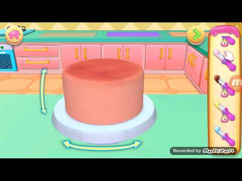 Menggambar Dan Mewarnai Kue Ulang Tahun #1 Warna Warni Untuk Anak | Birthday Cake Coloring Page. 