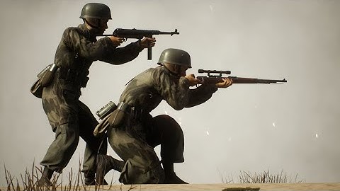 Post Scriptum Fallschirmjäger Shooting Sharp - 4K