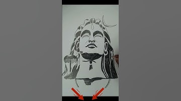 How To Draw Lord Shiva "Adiyogi Sketch" Step By Step Tutorial (Easy Method)