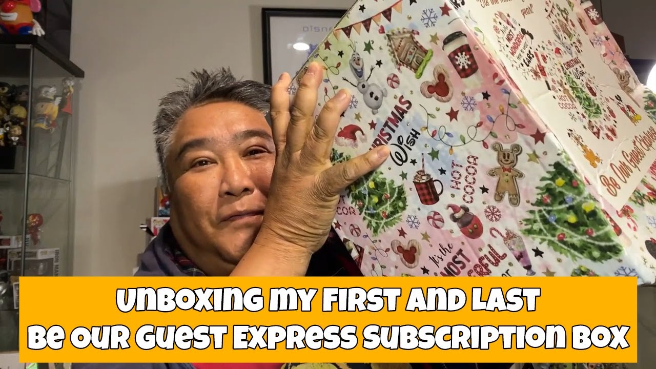 Unboxing my First and Last BE OUR GUEST EXPRESS Subscription Box