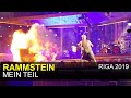 RAMMSTEIN - Mein Teil (Riga 06.08.2019, First row)