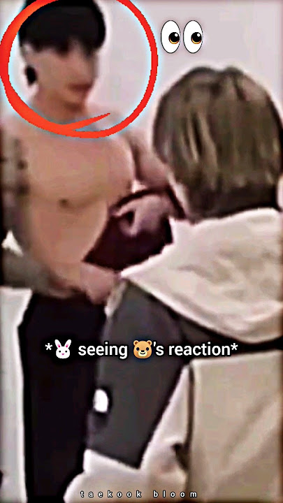 Even Jungkook noticed 😳‼️ Taehyung got caught 🙈👀 #shorts #taekook