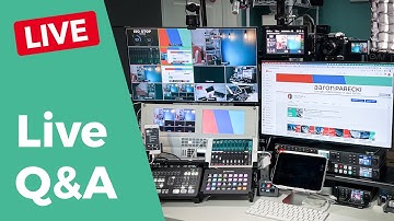 🔴  Live Q&A! Answering your questions about the ATEM Mini, YoloBox, livestreaming and more!