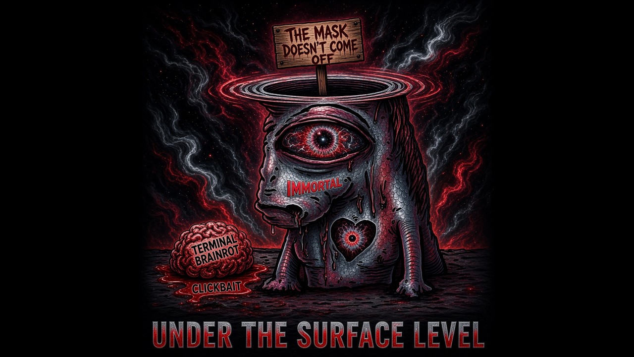 UNDER THE SURFACE LEVEL (THE MASK DOESN'T COME OFF) adlı videoyu YouTube'da izle UNDER THE SURFACE LEVEL (THE MASK DOESN'T COME OFF) adlı videoyu YouTube'da izle