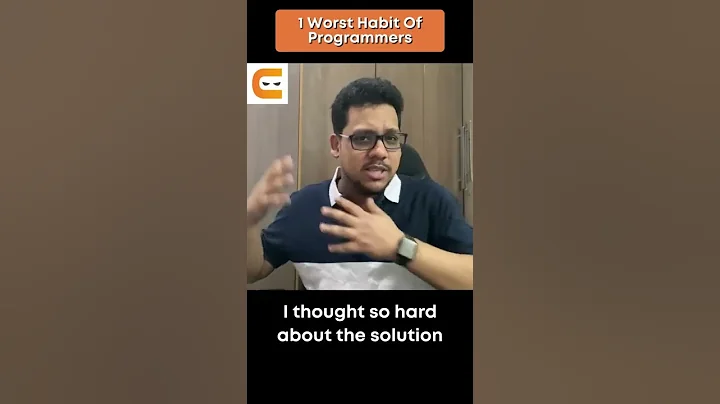 Avoid This WORST Habit Of Programmers At Any Cost | Programming Tips | Coding Ninjas #shorts