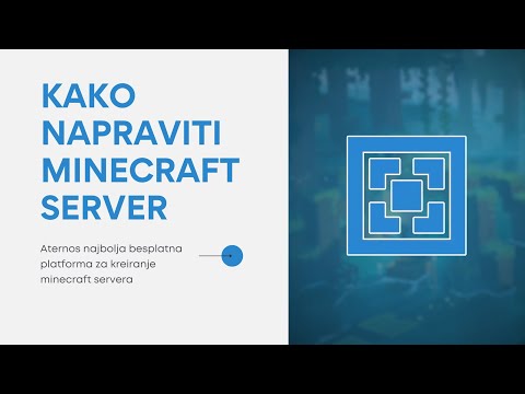 Video: Kako Stvoriti Server U Minecraft-u