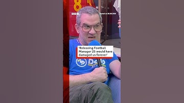 Football Manager boss reveals why FM25 was cancelled. #FootballManager #Gaming #BBCNews