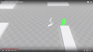 The Answer is Never! - Dev Log 03 (Pedestrian Demo)