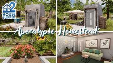 House Flipper 2 | Apocalypse Homestead | Custom Job (No Commentary)