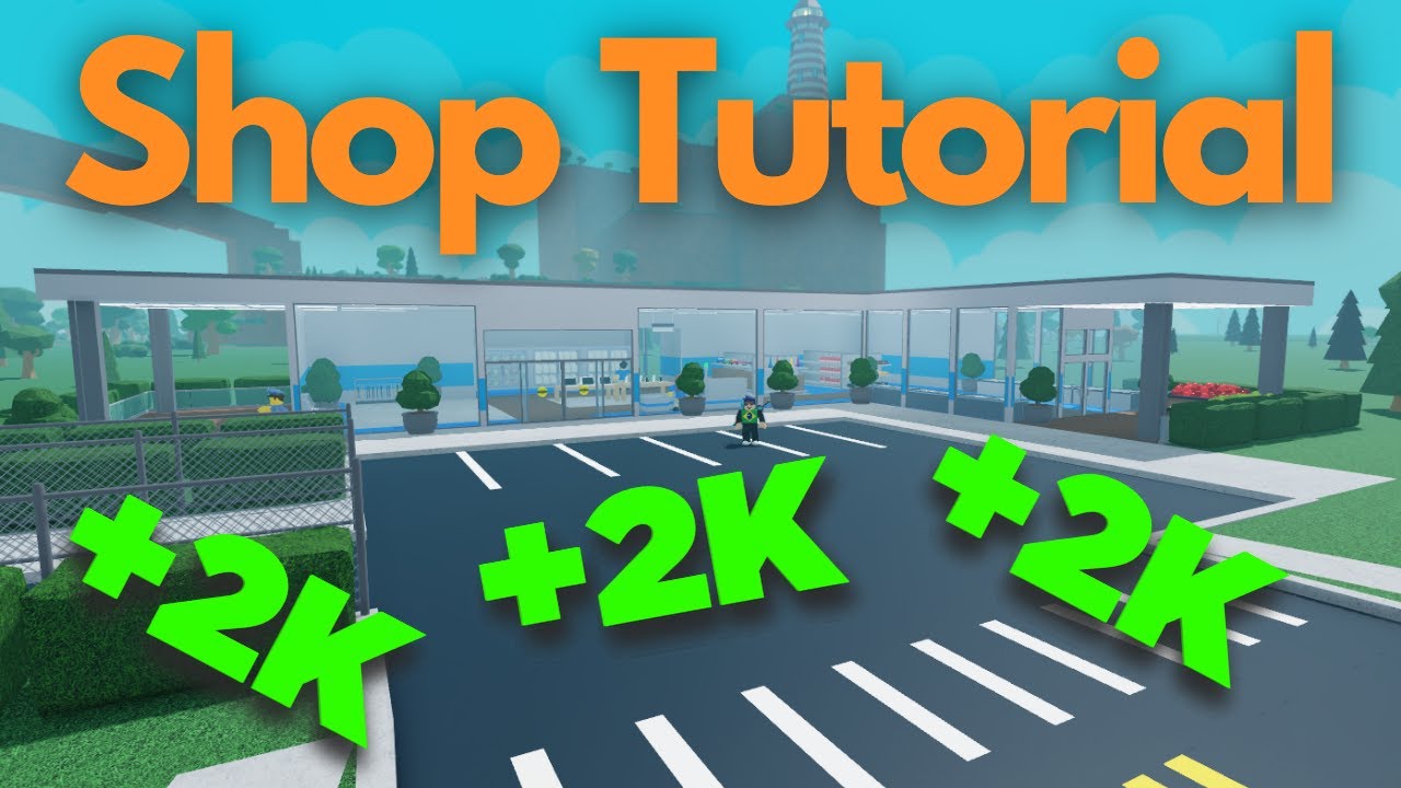 Modern Shop Tutorial 120K  Retail Tycoon 2 Roblox 