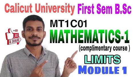 Approximating Functions | Limits and Derivatives | Part 6 | First Sem Degree Complimentary Maths