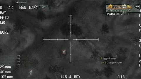 Modern Warfare 2 - AC130 Wasteland