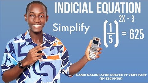 HOW TO SOLVE EXPONENTIAL EQUATIONS WITH THE SCIENTIFIC CALCULATOR: Solve fast with Casio fx-991 ES