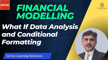 Financial Modelling | What If Data Analysis and Conditional Formatting #data #Analysis #Formatting