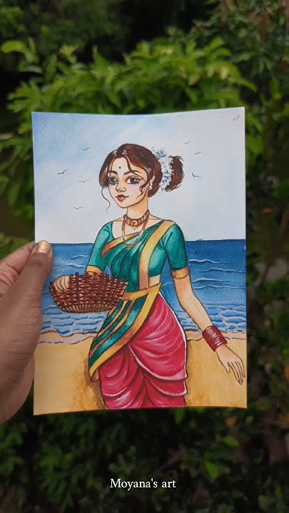 drawing-of-traditional-dress-of-goa-shorts-viral-youtube