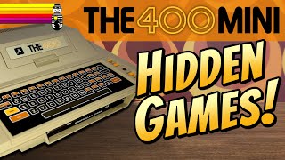 Unlock SECRET GAMES on THE400 Mini Atari 8bit System!