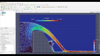 Tutorial Weir Overflow - OpenFOAM - CFD