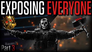 EXPOSING EVERYONE: Largest List of Cheaters ever Exposed in Call of Duty!