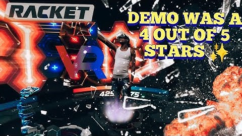 RACKET NX " demo EXTREMELY FUN ! GREAT MUSIC !!