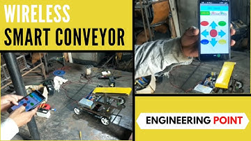 WIRELESS SMART CONVEYOR| SMART BELT CONVEYOR|SMART TURNING CONVEYOR | REMOTE OPERATED CONVEYOR