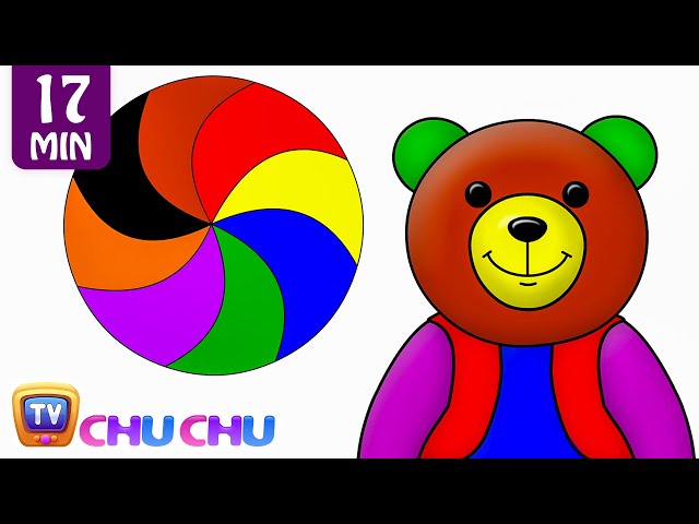 Colors Songs Collection | Learn, Teach Colours to Toddlers | ChuChuTV Preschool Kids Nursery Rhymes class=