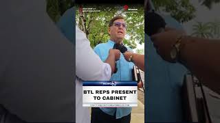 BTL Reps Present to Cabinet