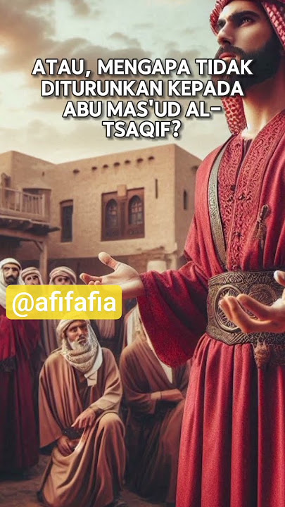 Al Walid Bin Mughirah, Protes Ingin Jadi Nabi #kisahislam #kisahrasulullah #kisahnabimuhammad