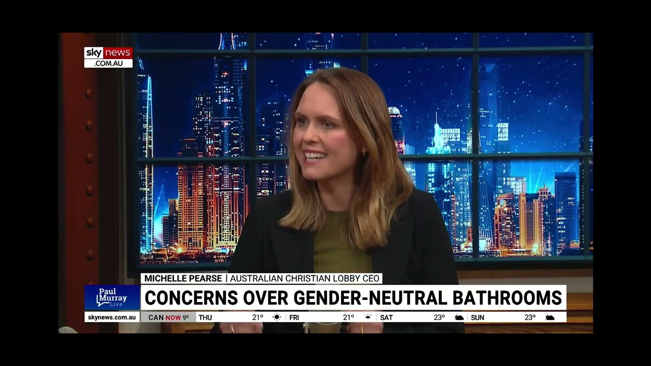 Sky News Interview: All-Gender Toilets