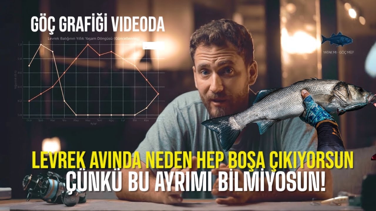 Bunu Bilenler Daha Çok Levrek Yakalar! (Yatak mı Göç mü?)