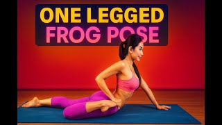 One Legged Frog Pose | Yoga for Beginners at Home