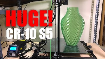 A First Look at the Creality CR-10 S5: The Biggest CR-10 3D Printer