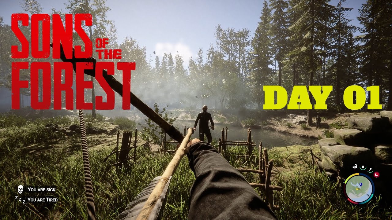 Sons of the Forest | HARD Survival Mode | My Gameplay | DAY - 01